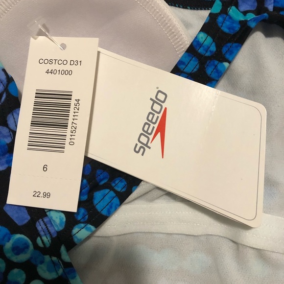 NWT Speedo Swimsuit Size 6 - Picture 3 of 4